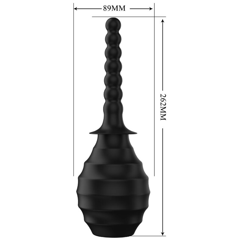 MR PLAY - ANAAL DOUCHE BLKM7 SUPER POWER ZWART