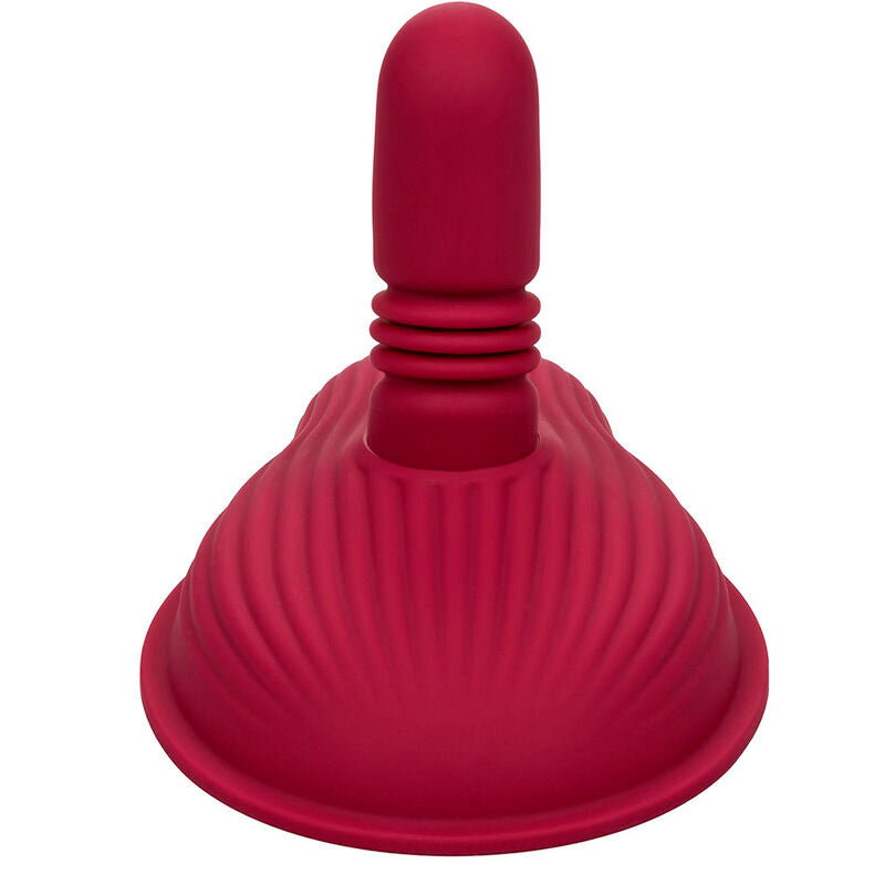 CALEXOTICS - RIDER MASSAGER DUBBELE MOTOR AFSTANDSBEDIENING ROOD