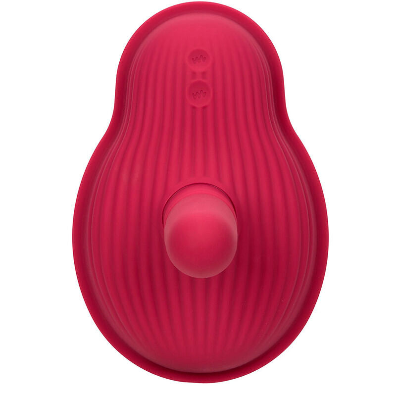 CALEXOTICS - RIDER MASSAGER DUBBELE MOTOR AFSTANDSBEDIENING ROOD