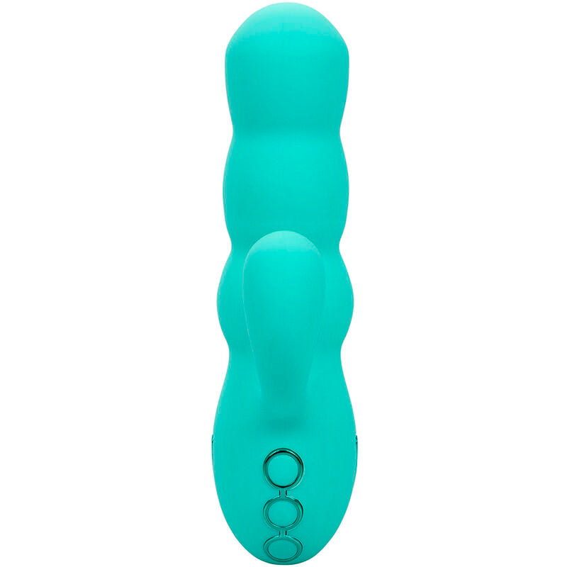 CALEXOTICS - DEL MAR DIVA VIBRATOR RABBIR AQUA GROEN DOOR CALIFORNIA DREAMING
