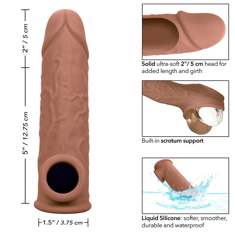 CALEXOTICS - PERFORMANCE MAXX LEVENSECHTE VERLENGING 7 BRUINE HUID