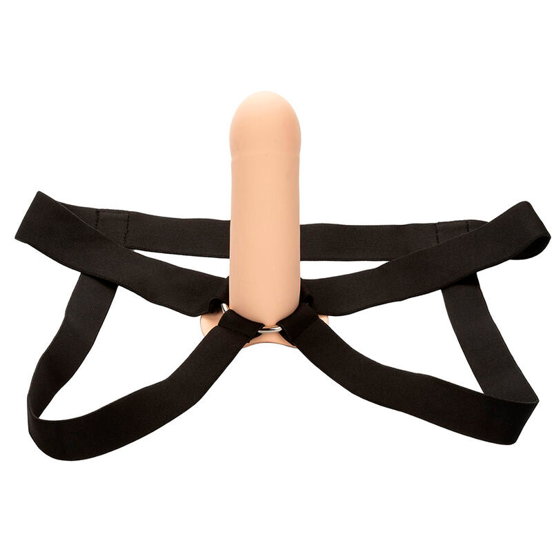CALEXOTICS - PERFORMANCE MAXX EXTENSION MET HARNESS LICHTE HUIDSKLEUR
