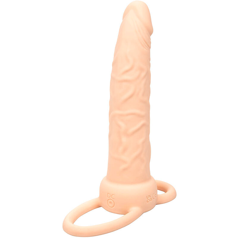CALEXOTICS - PERFORMANCE MAXX OPLAADBARE DUAL PENETRATOR LICHTE HUID