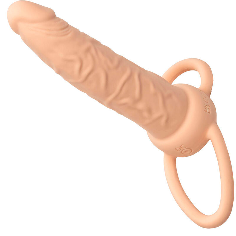 CALEXOTICS - PERFORMANCE MAXX OPLAADBARE DUAL PENETRATOR LICHTE HUID