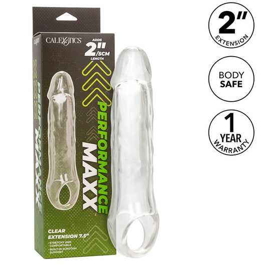 CALEXOTICS - PERFORMANCE MAXX CLEAR EXTENSION 7,5 TRANSPARANT