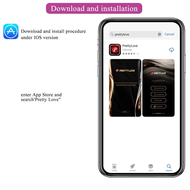 PRETTY LOVE - BAIRD G-SPOT 12 TRILLINGEN OPLAADBAAR LILA APP
