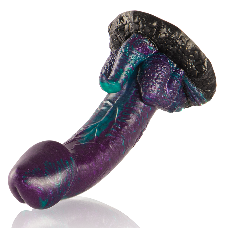 EPIC - BASILISK DILDO DUBBEL SCHUBBIG GENOT KLEIN FORMAAT