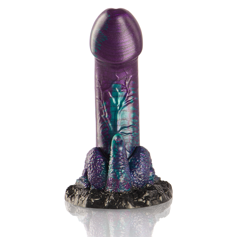 EPIC - BASILISK DILDO DUBBEL SCHUBBIG GENOT KLEIN FORMAAT