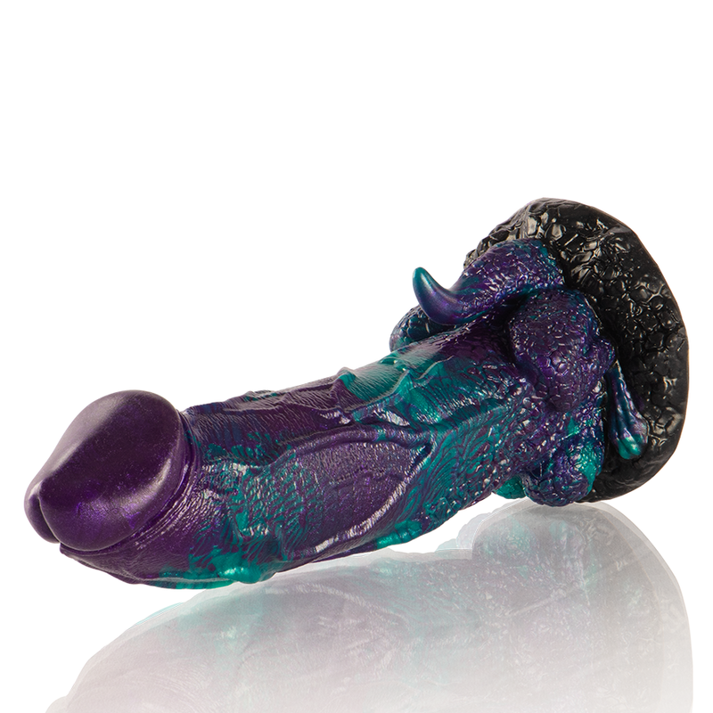 EPIC - BASILISK DILDO DUBBEL SCHUBBIG GENOT GROOT FORMAAT