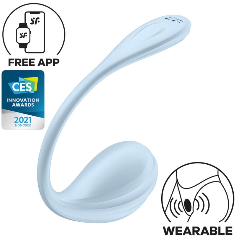 SATISFYER - SMOOTH PETAL G-PUNTSTIMULATOR HEMELSBLAUW GRATIS APP