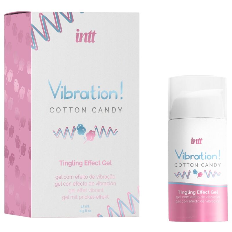 INTT - KRACHTIGE INTIEME STIMULANT COTTON CANDY LIQUID VIBRATOR GEL 15 ML