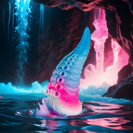 EPIC - PHORCYS BLAUWE TENTAKEL DILDO KLEIN FORMAAT