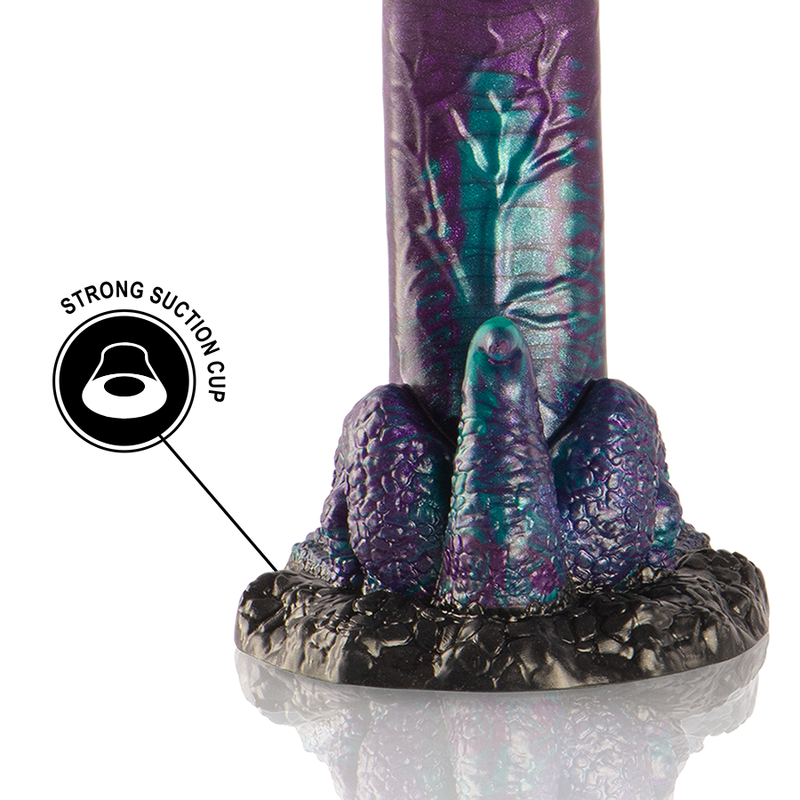 EPIC - BASILISK DILDO DUBBEL SCHUBBIG GENOT KLEIN FORMAAT