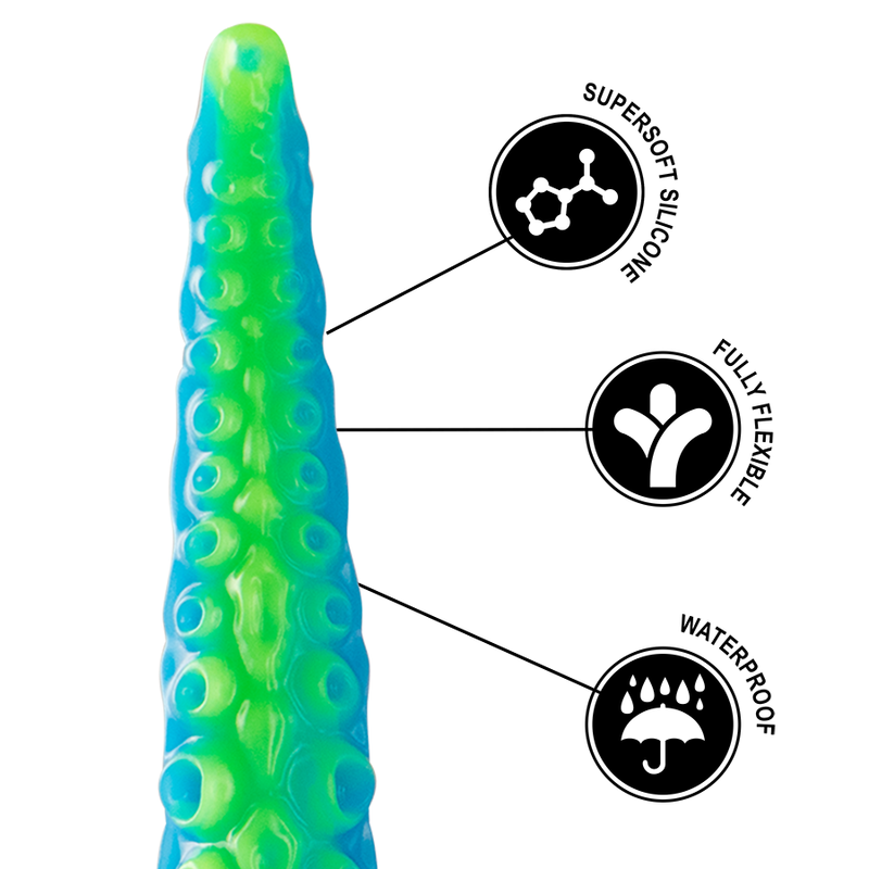 EPIC - SCYLLA FLUORESCENT DUNNE TASTARMDILDO KLEINE MAAT