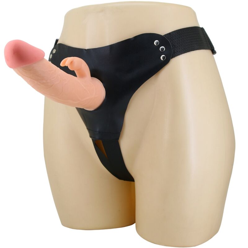 PRETTY LOVE - MAVIS TUIGJE UNIVERSELE SLIP MET DILDO 19 CM NATUURLIJK