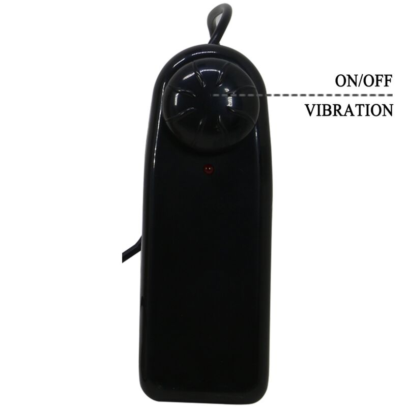 PRETTY LOVE - MARION HARNESS UNIVERSELE SLIP MET TRILLENDE DILDO 19 CM BRUIN