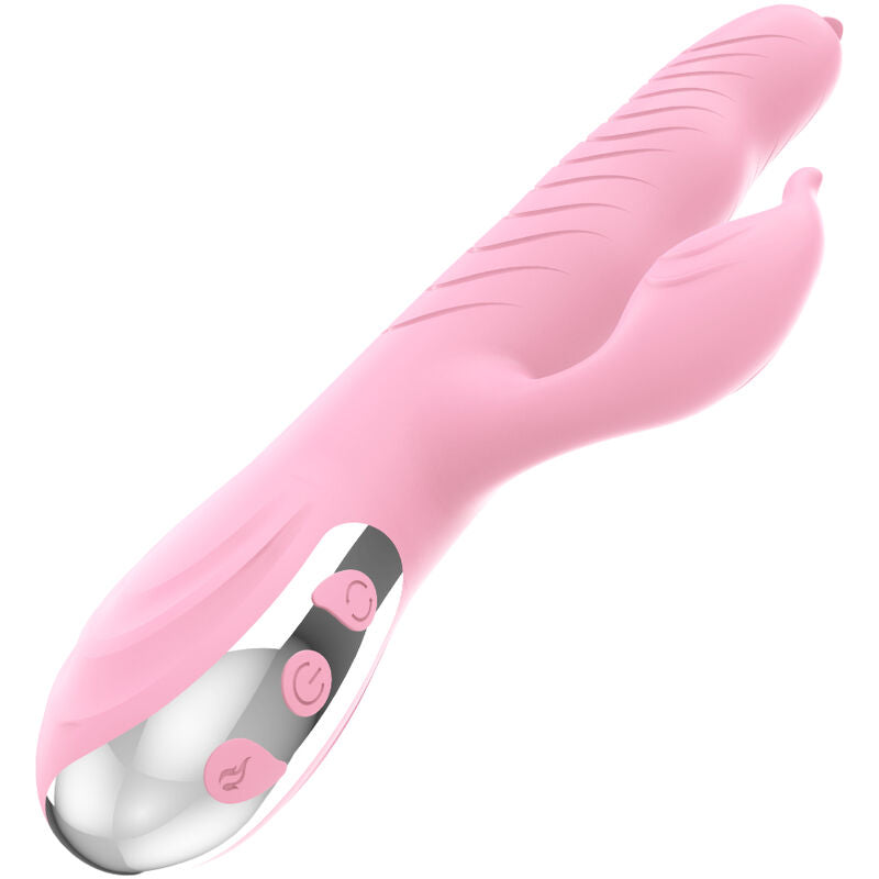 ARMONY - MARCIA VIBRATOR & STUWENDE DUBBELE TONG MET WARMTE-EFFECT ROZE