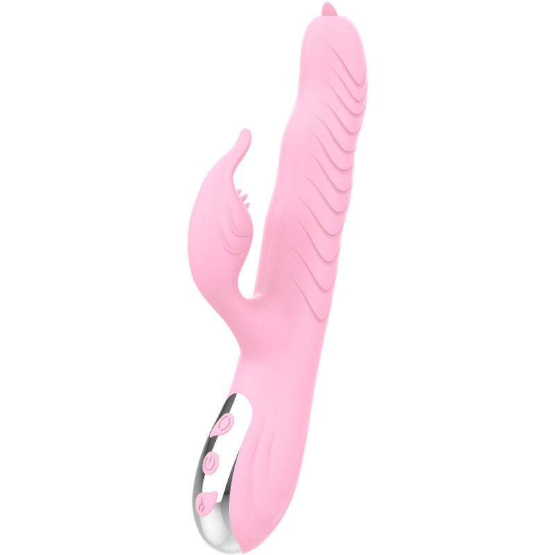 ARMONY - MARCIA VIBRATOR & STUWENDE DUBBELE TONG MET WARMTE-EFFECT ROZE