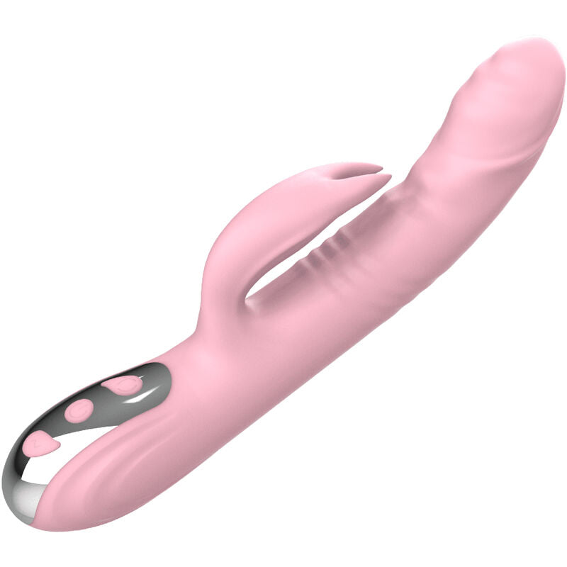 ARMONY - VOLLEDIGE VINGER KONIJN VIBRATOR ROZE WARMTE-EFFECT