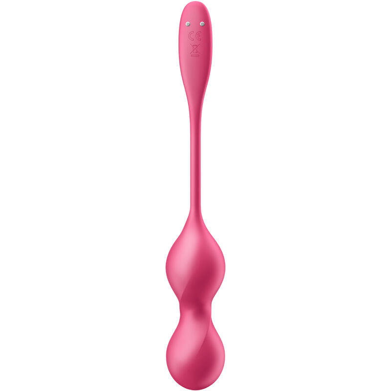 SATISFYER - LOVE BIRDS 2 VIBRERENDE KEGELKOGELS + GRATIS APP