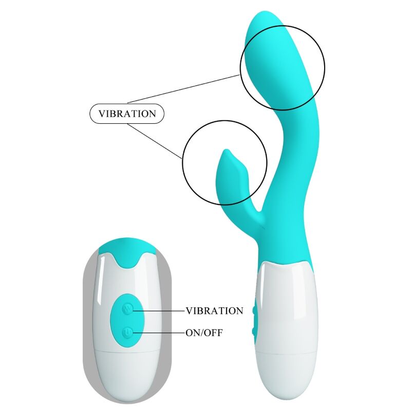 PRETTY LOVE - BRIGHTY G-SPOT VIBRATOR AQUAGROEN