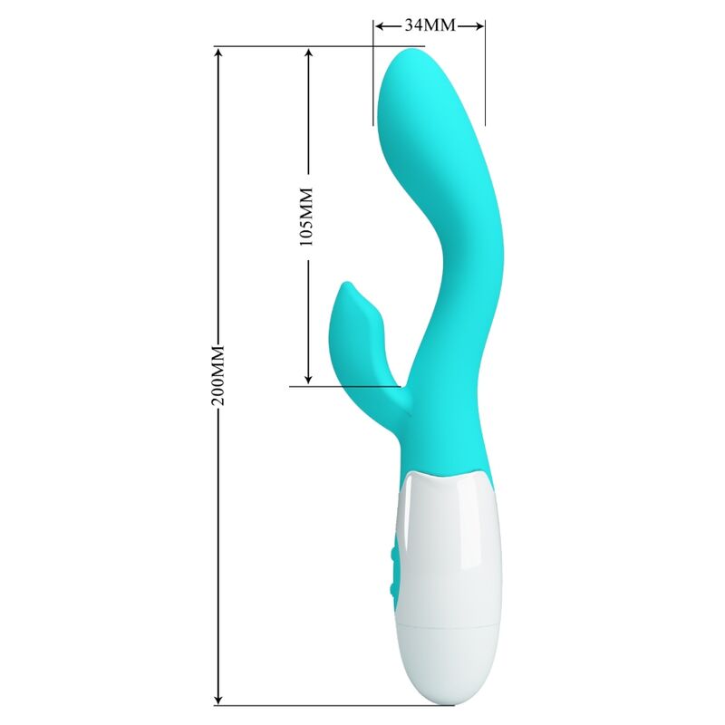 PRETTY LOVE - BRIGHTY G-SPOT VIBRATOR AQUAGROEN