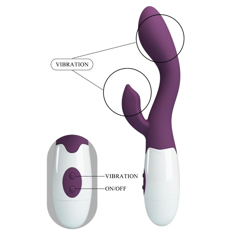 PRETTY LOVE - BRIGHTY G-SPOT VIBRATOR PAARS