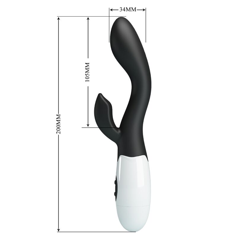 PRETTY LOVE - BRIGHTY G-SPOT VIBRATOR ZWART