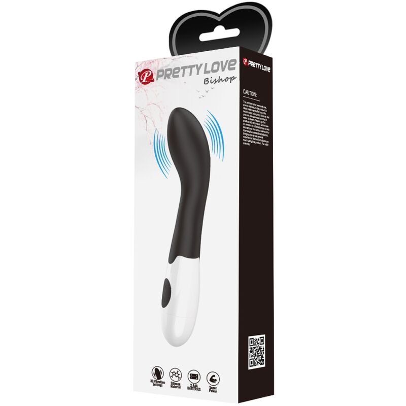 PRETTY LOVE - BISHOP G-SPOT VIBRATOR 30 STANDEN ZWART