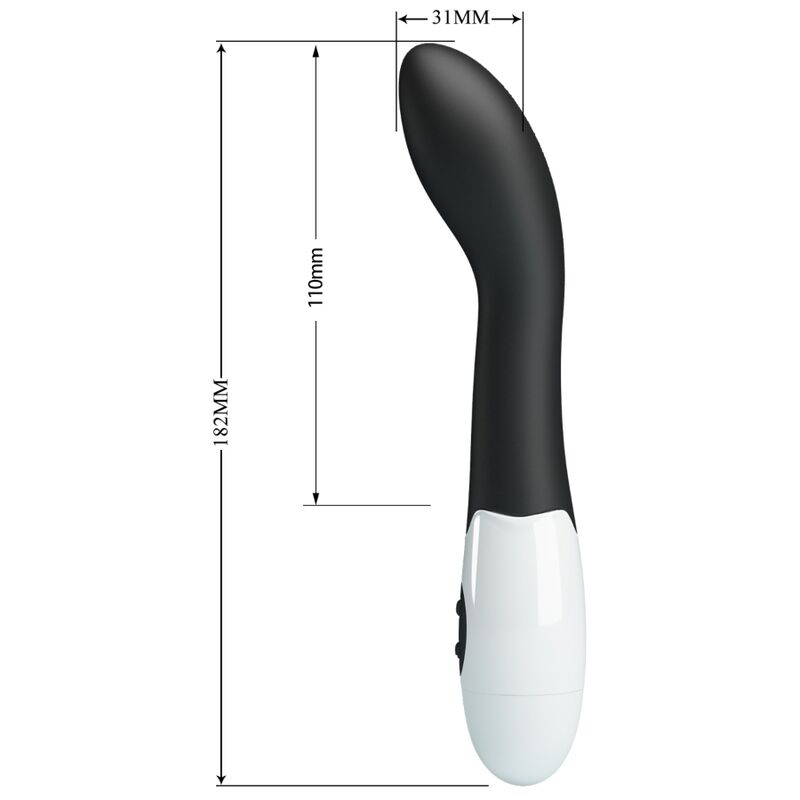 PRETTY LOVE - BISHOP G-SPOT VIBRATOR 30 STANDEN ZWART