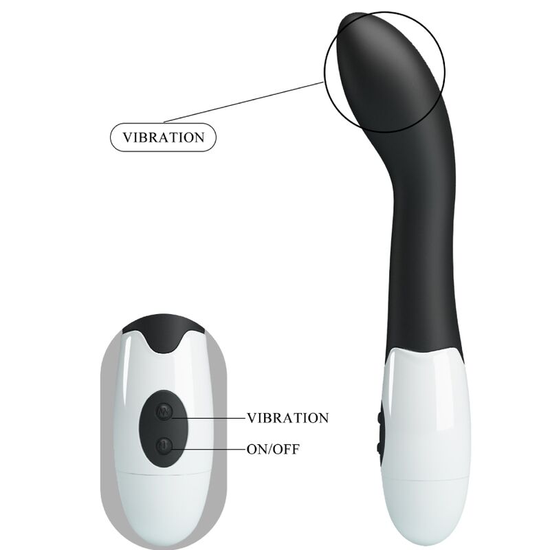 PRETTY LOVE - BISHOP G-SPOT VIBRATOR 30 STANDEN ZWART