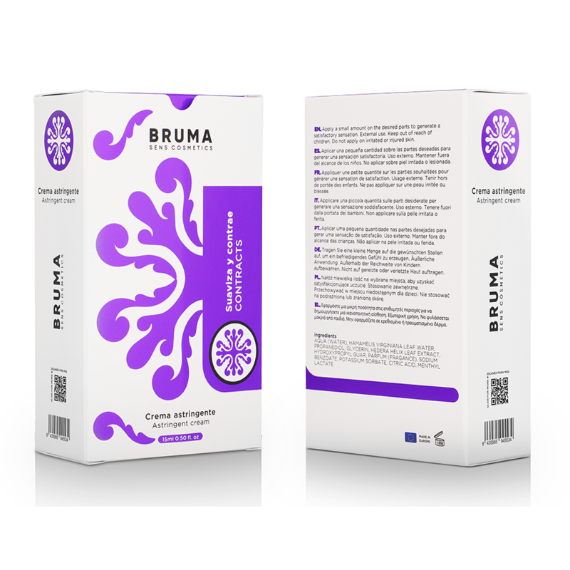 BRUMA - ADSTRINGERENDE CRÈME ULTRA GLIJDEND 15 ML
