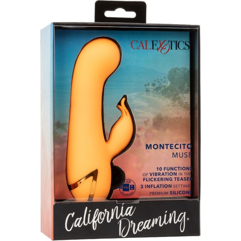 CALEXOTICS - MONTECITO MUSE VIBRATOR RABBIT ORANGE DOOR CALIFORNIA DREAMING