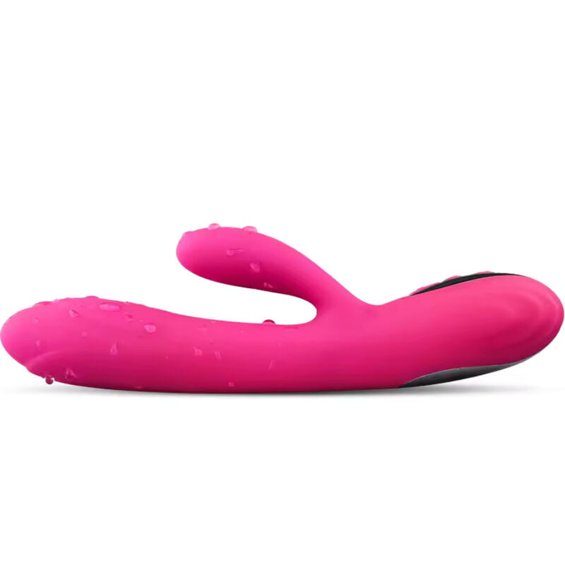 ARMONY - FLEXIBELE VIBRATOR & STIMULATOR MET FUCHIA WARMTE-EFFECT