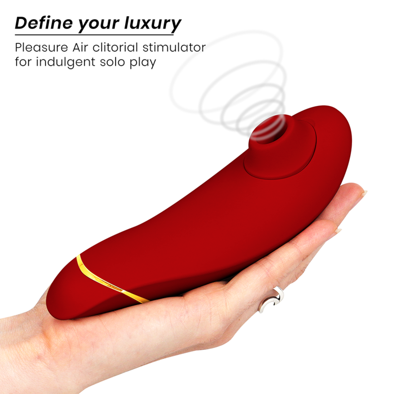 WOMANIZER - PREMIUM 2 CLITORALE STIMULATOR BORDEAUX