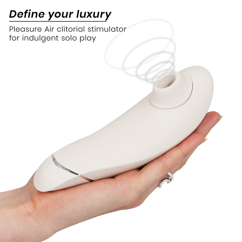 WOMANIZER - PREMIUM 2 CLITORALE STIMULATOR WARM GRIJS