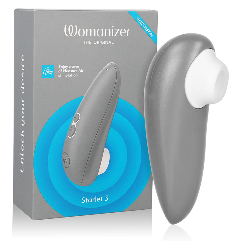 WOMANIZER - STARLET 3 CLITORALE STIMULATOR GRIJS