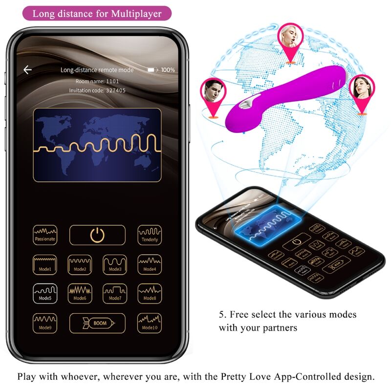 PRETTY LOVE - HECTOR ELECTROSHOCK VIBRATOR GRATIS APP PAARS