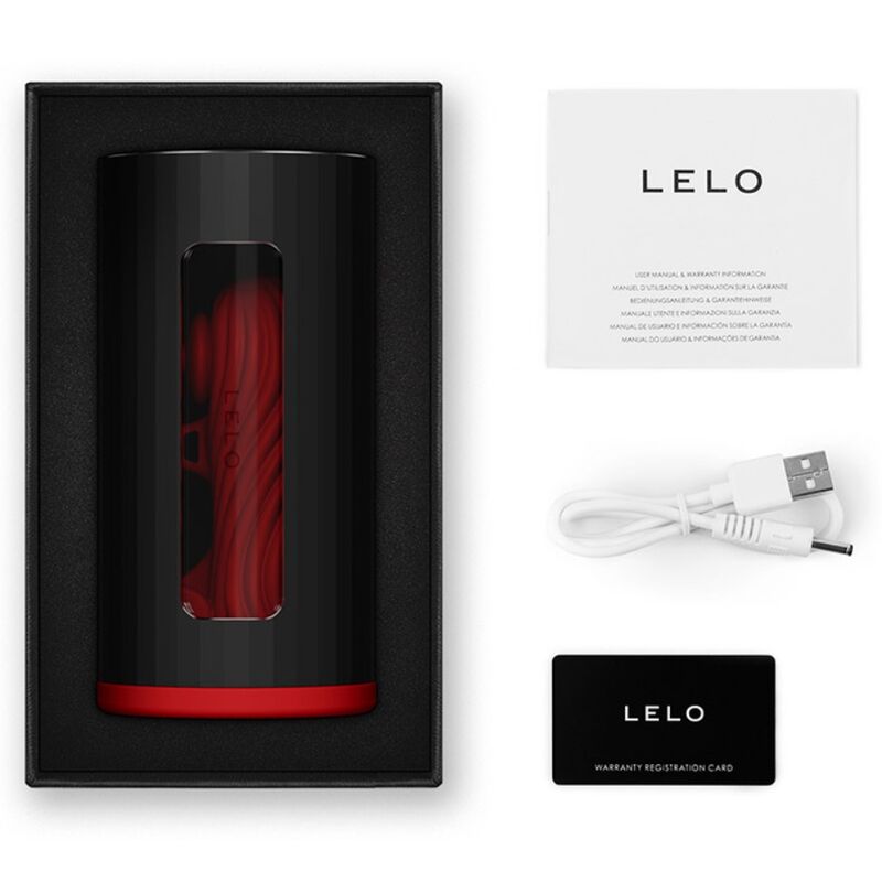 LELO - F1S V3 Mannelijke Masturbator Rood