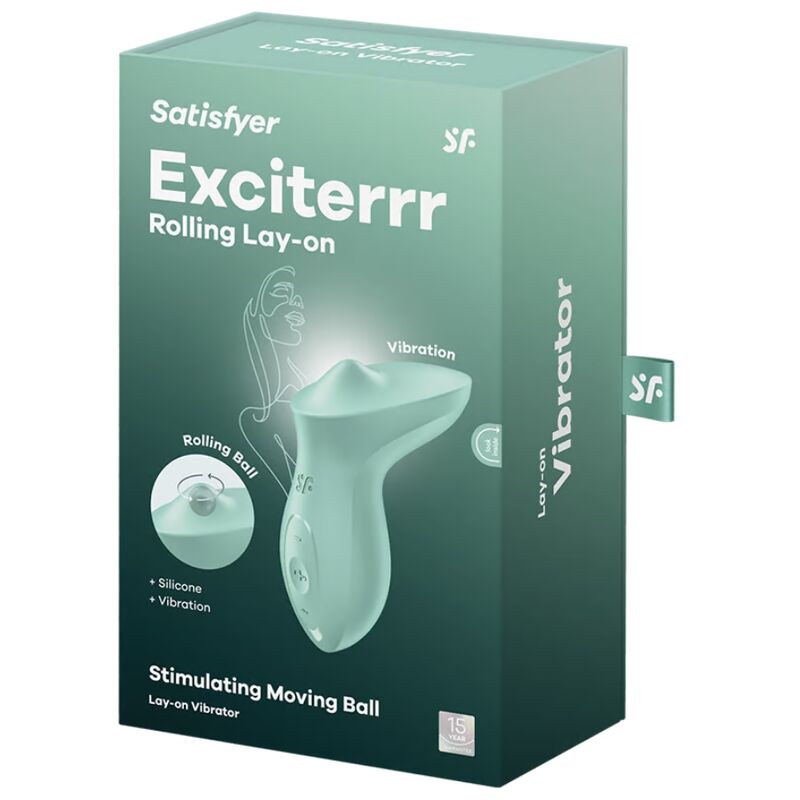 SATISFYER - EXCITERRR OPLEGKLITORIS MINT VIBRATOR
