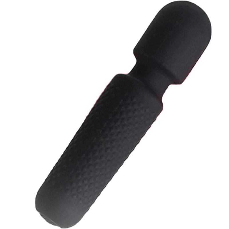 ARMONY - UW MAGISCHE MASSAGER & VIBRATOR OPLAADBAAR 10 TRILLINGEN STAAF STIPPEN ZWART