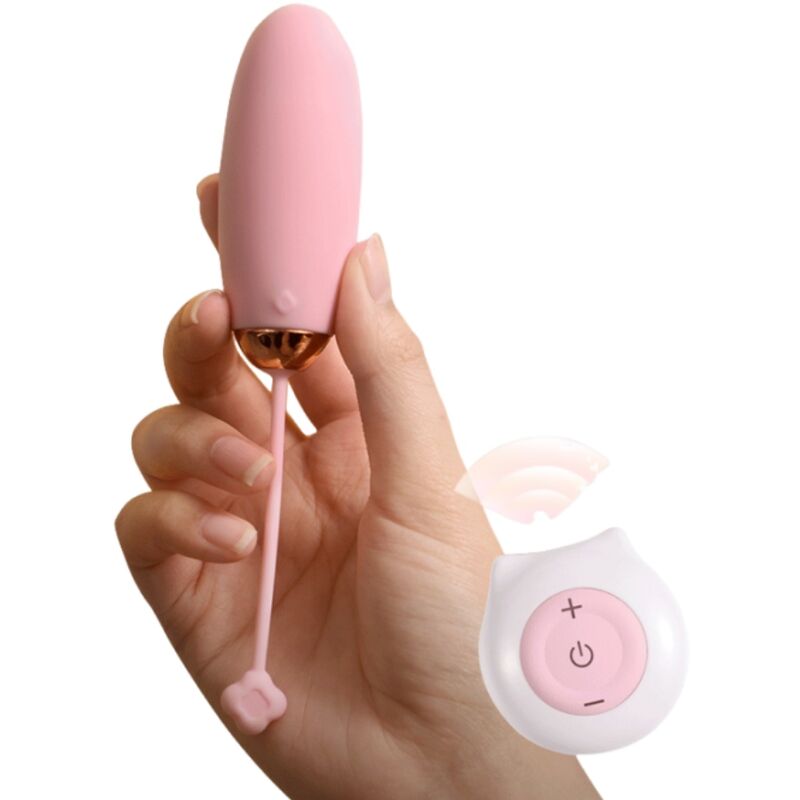 ARMONY - KITTY FUN EGG VIBRATOR AFSTANDSBEDIENING 10 TRILLINGEN ROZE