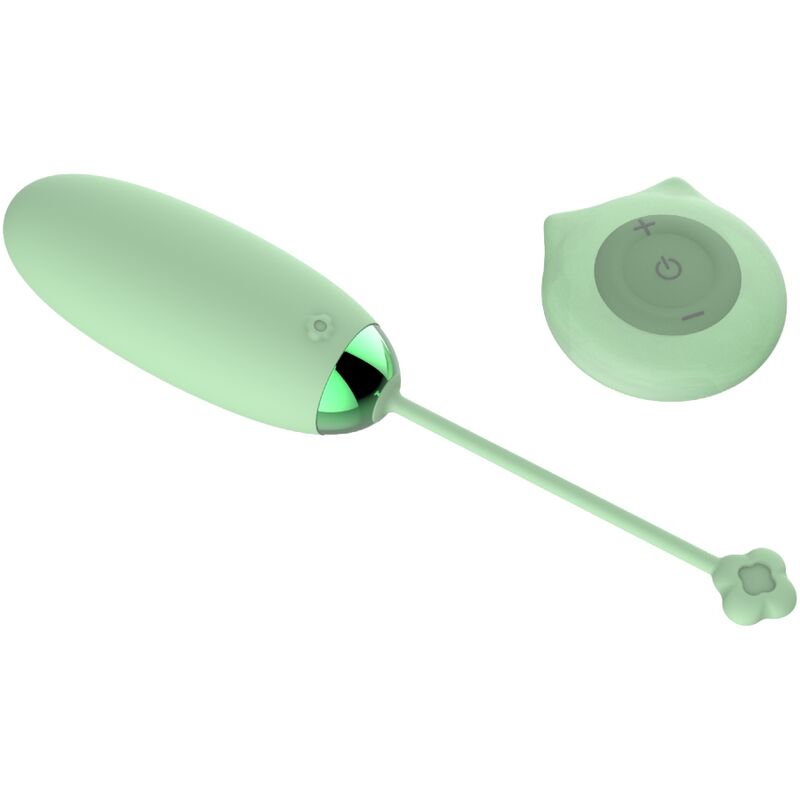 ARMONY - KITTY FUN EGG VIBRATOR AFSTANDSBEDIENING 10 TRILLINGEN GROEN