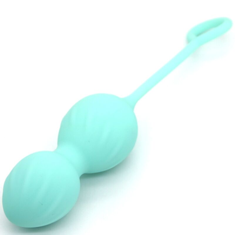 ARMONY - BLOSSOMS VAGINALE DUMBELL VIBRATIE AFSTANDSBEDIENING 10 VIBRATIES GROEN