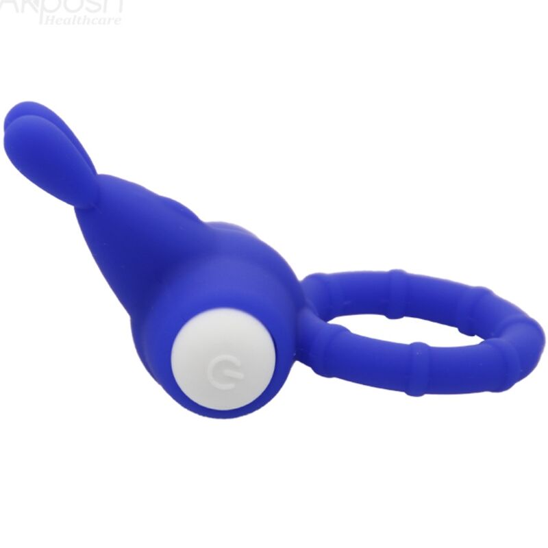 ARMONY - MS BUNNY VIBRATORRING SILICONE BLAUW