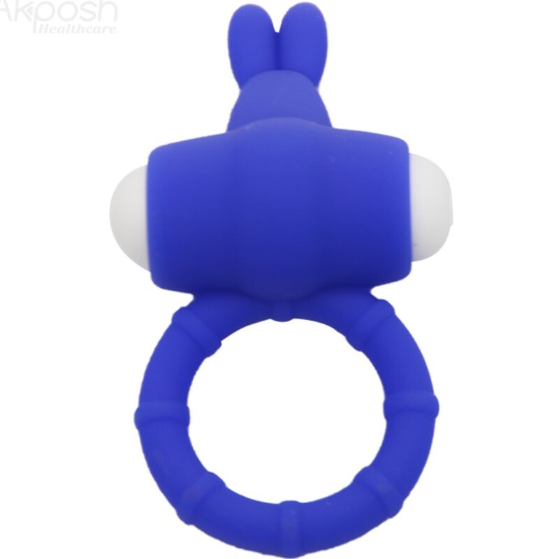 ARMONY - MS BUNNY VIBRATORRING SILICONE BLAUW