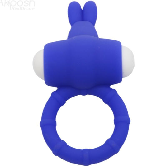 ARMONY - MS BUNNY VIBRATORRING SILICONE BLAUW