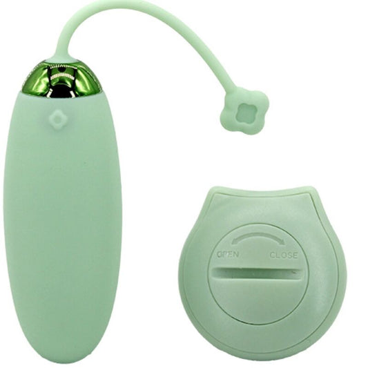ARMONY - KITTY FUN EGG VIBRATOR AFSTANDSBEDIENING 10 TRILLINGEN GROEN