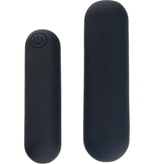 ARMONY - SPLASH HAHA VIBRATOR KOGEL SILICONEN 10 TRILLINGEN 75 X 19 CM ZWART