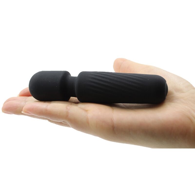 ARMONY - UW MAGISCHE MASSAGEAPPARAAT & VIBRATOR OPLAADBAAR 10 VIBRATIES ZWART